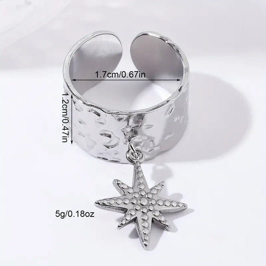 bague 🌟 étoile - bijouxbysouflat