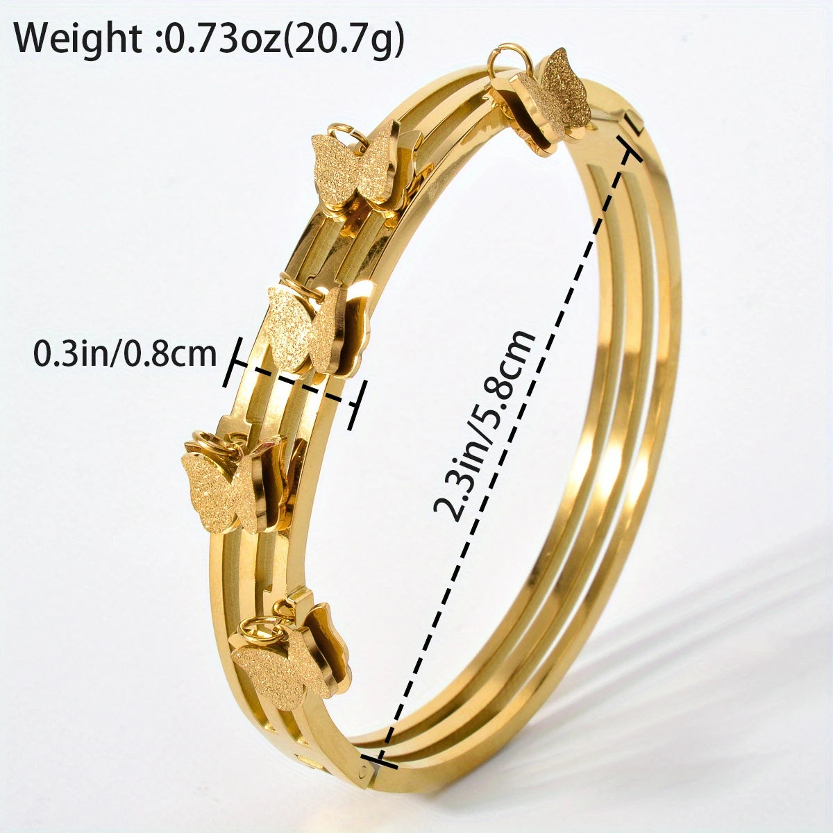 Bracelet papillon - bijouxbysouflat