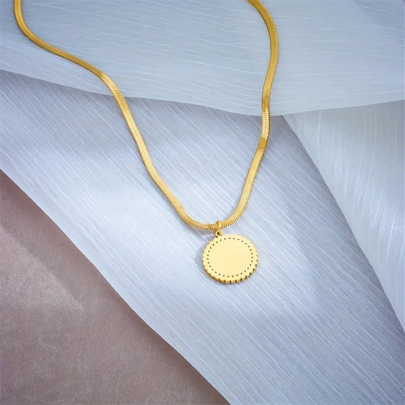 collier médaille - bijouxbysouflat