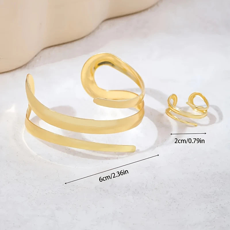 Ensemble bague et braclete - bijouxbysouflat