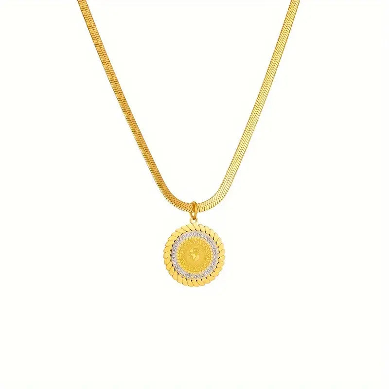 collier médaille - bijouxbysouflat