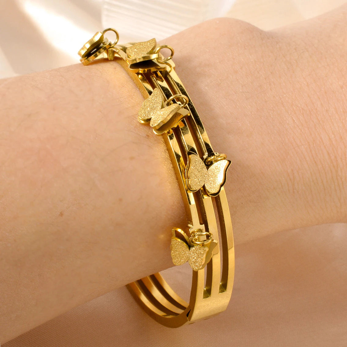 Bracelet papillon - bijouxbysouflat