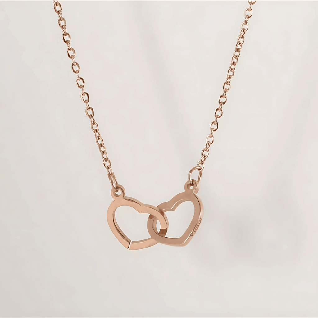 Collier 2 Cœur - bijouxbysouflat