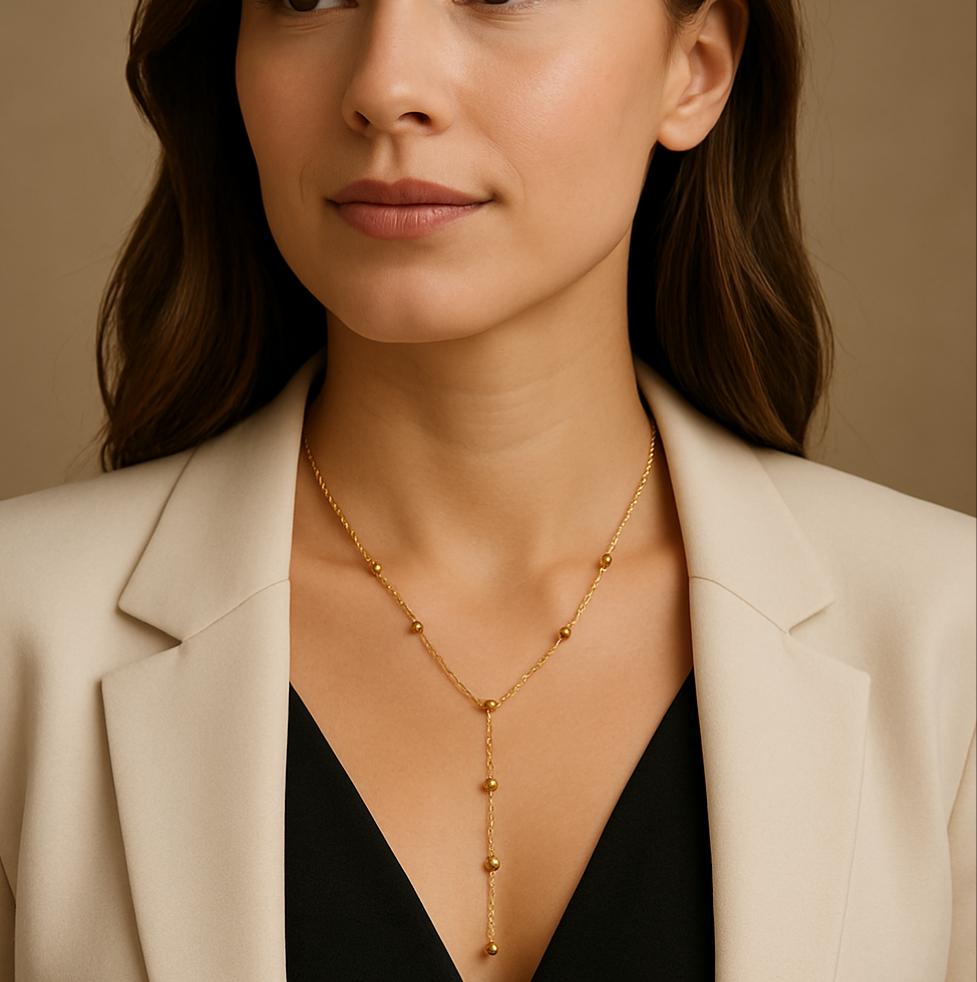 Collier y - bijouxbysouflat