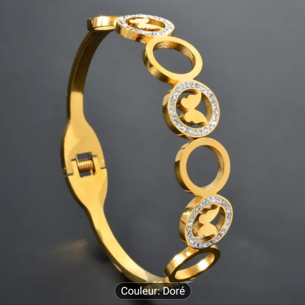 Bracelet papillon - bijouxbysouflat
