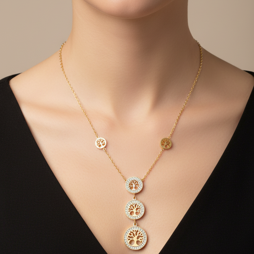 ✨ Collier Arbre de Vie - bijouxbylune.com