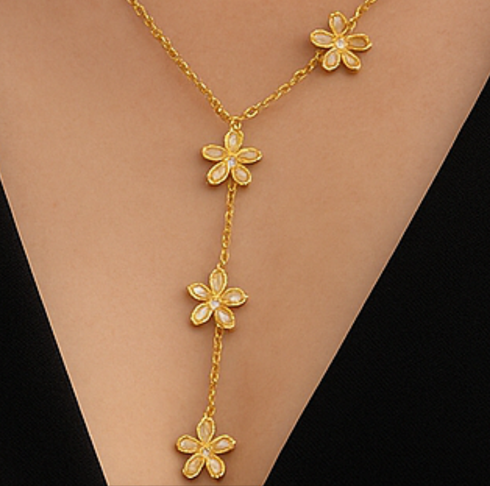 collier forme y - bijouxbysouflat