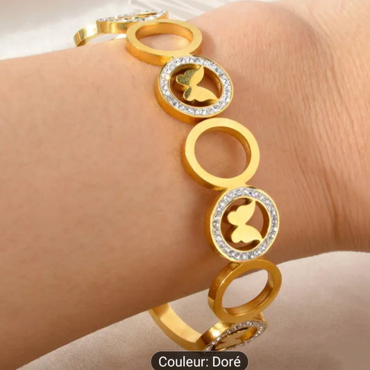 Bracelet papillon - bijouxbysouflat