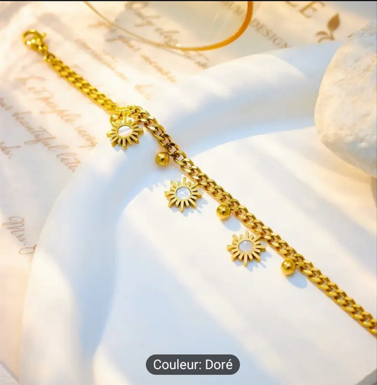Bracelet 3 soleil - bijouxbysouflat