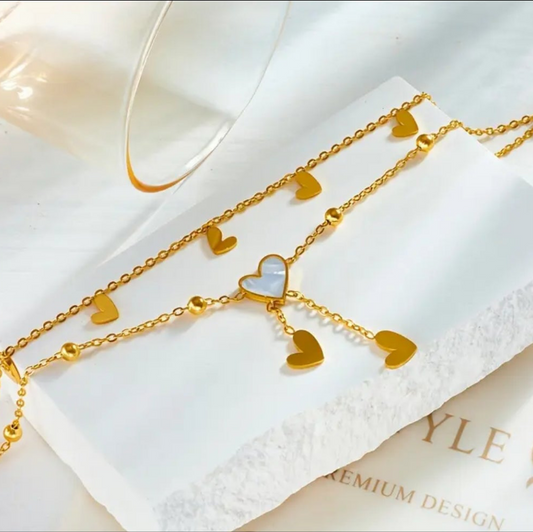 Bracelet des cœurs - bijouxbysouflat