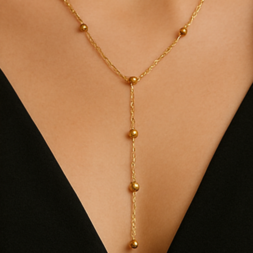 Collier y - bijouxbysouflat