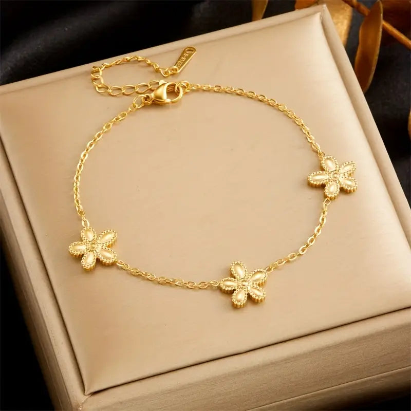 bracelet Trois Fleurs - bijouxbysouflat