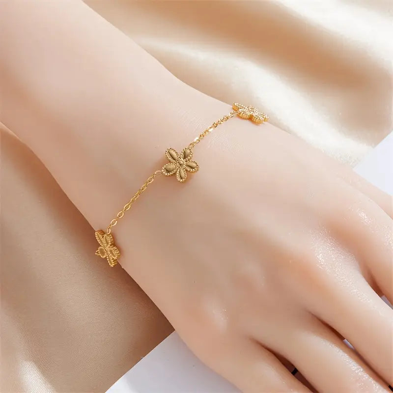 bracelet Trois Fleurs - bijouxbysouflat
