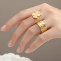 bague fleur - bijouxbysouflat
