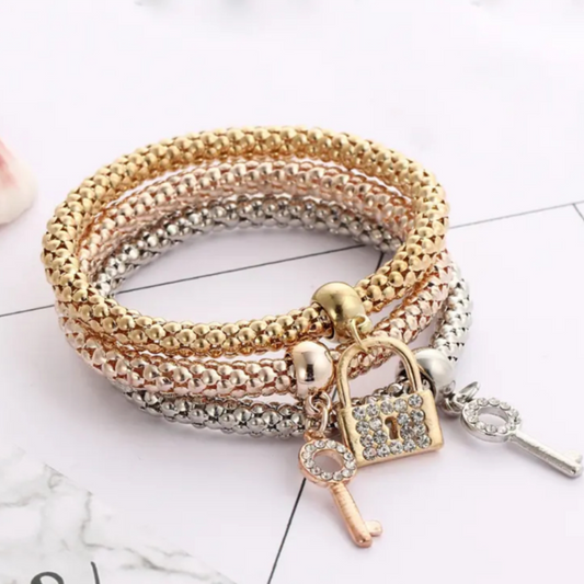 Bracelet cadenas empilable - bijouxbysouflat
