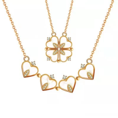 Collier 4 Cœurs