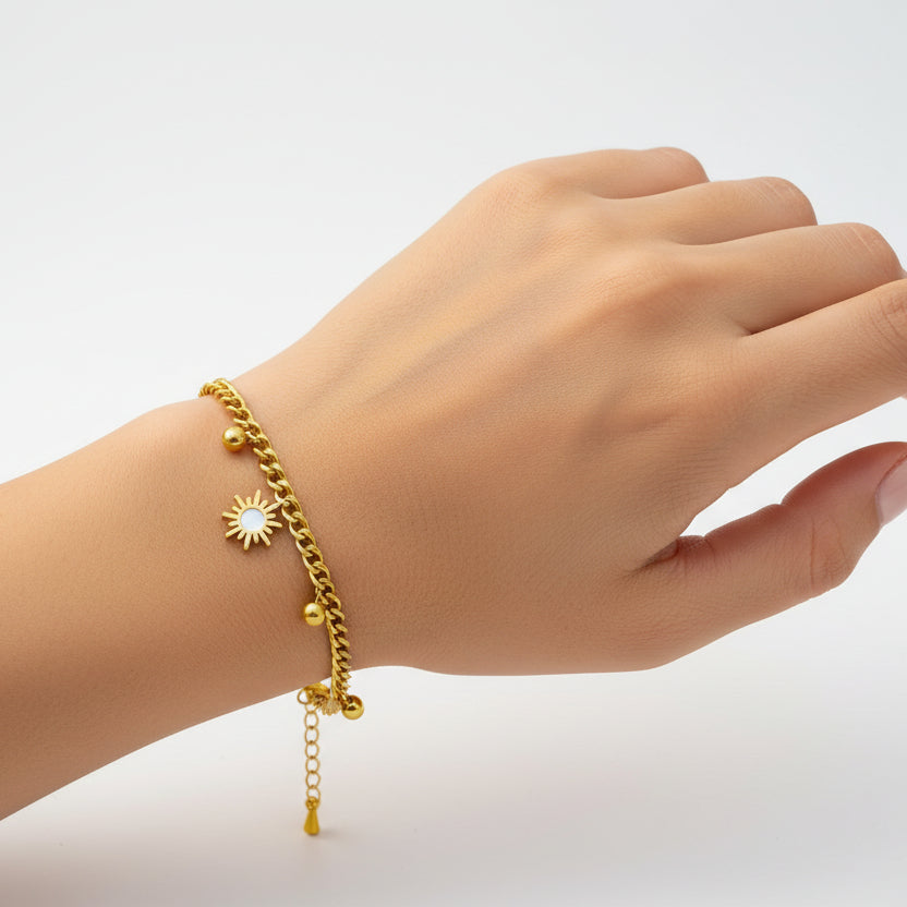 Bracelet 3 soleil - bijouxbysouflat