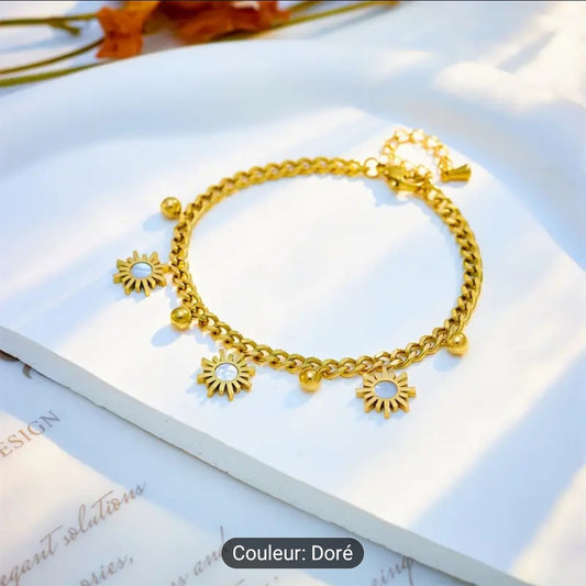 Bracelet 3 soleil - bijouxbysouflat
