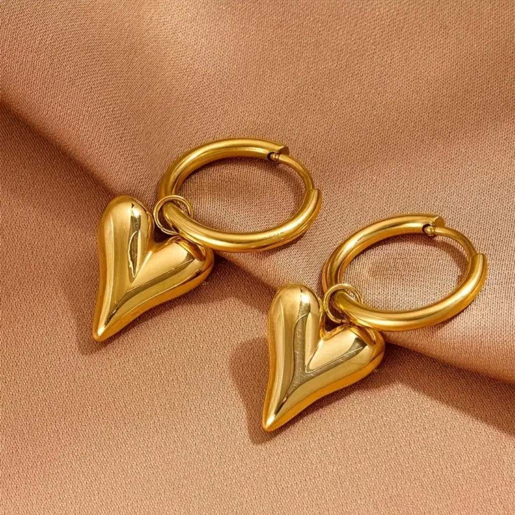 Boucles d'oreilles Cœur
