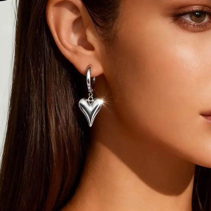 Boucles d'oreilles Cœur
