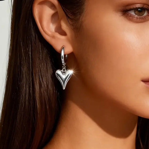 Boucles d'oreilles Cœur