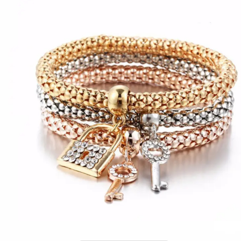 Bracelet cadenas empilable - bijouxbysouflat